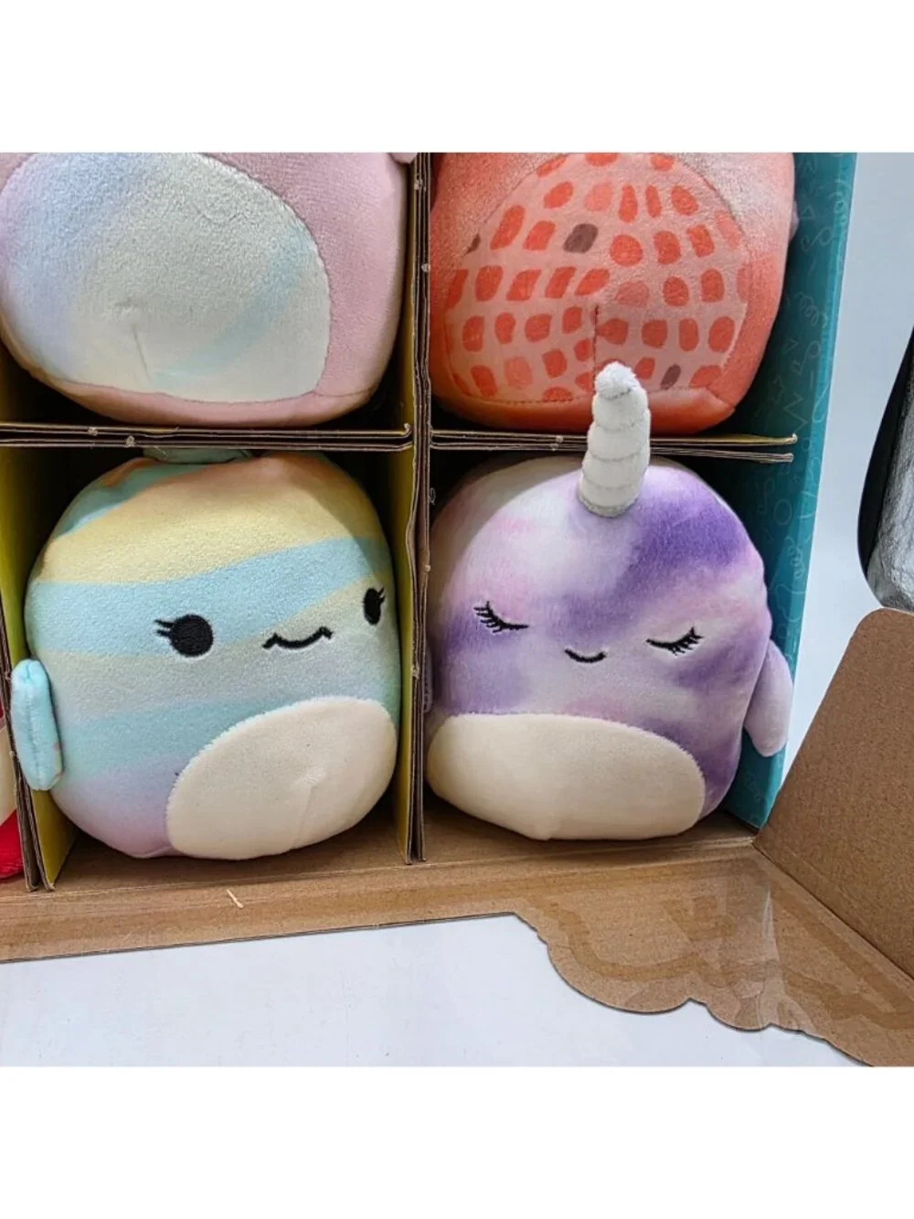 Squishmallows 5" Mini Plush 8-Pack  Sea Life Indie Orzella Fabiola Samir Gordon - Picture 9 of 11